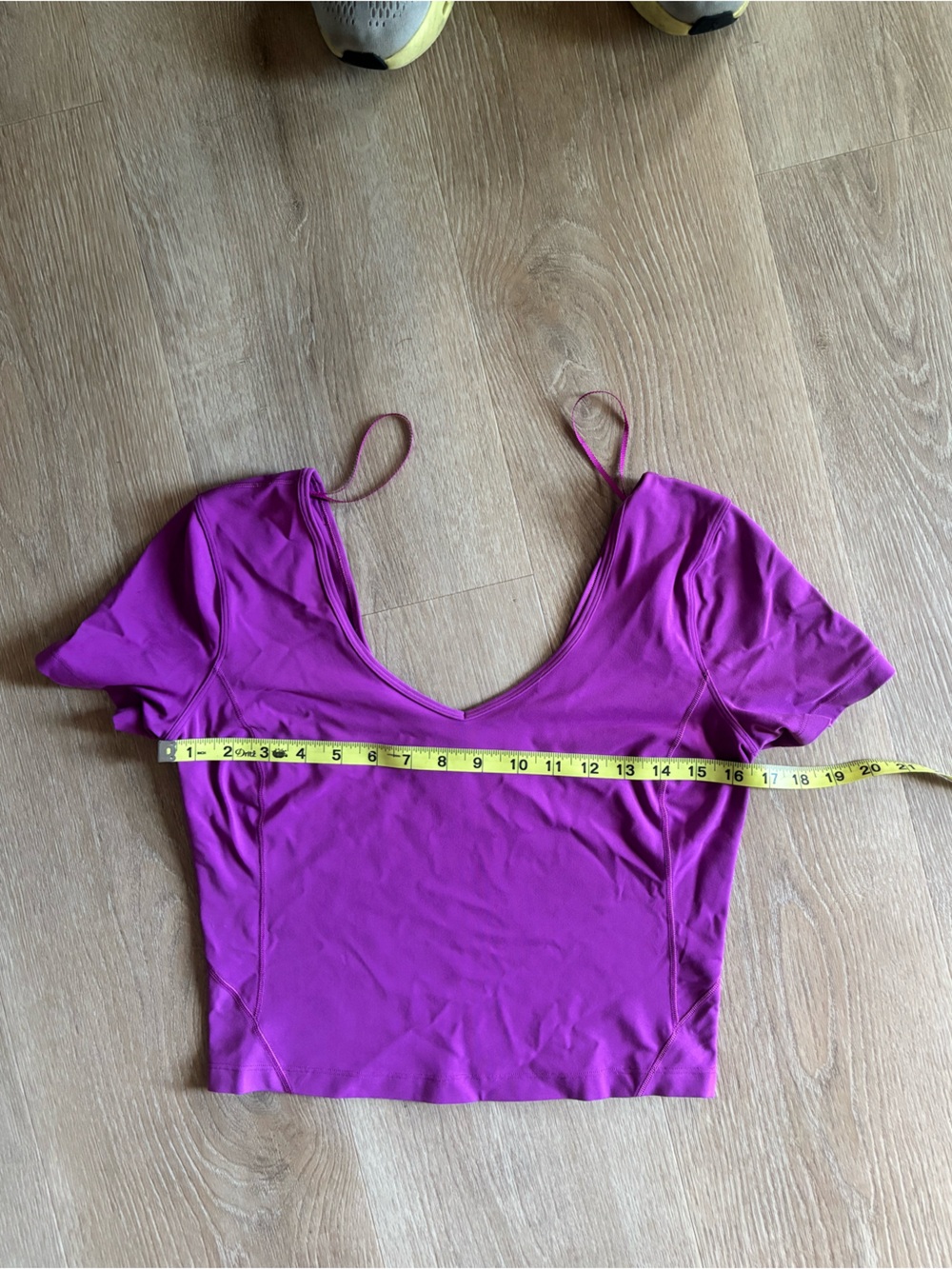 Lululemon align tshirt in vivid plum